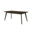 Rex - 72" Fixed Top Rectangle Dining Table - Walnut
