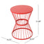 Lassen - Modern Outdoor Side Table With Hourglass Design
