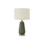 Lighting, Table Lamp, Green Ceramic, Contemporary - Green
