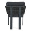 7 Piece Outdoor Dining Set With Table And 6 Chairs - Black / Teak / Gray