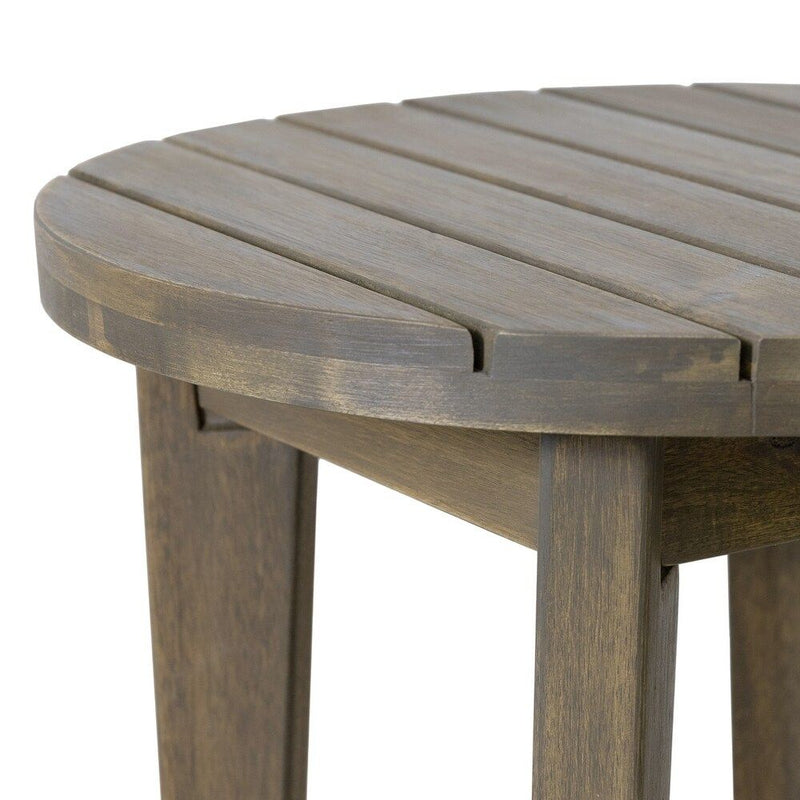 Juego de muebles de jardín de 3 piezas de cuerda trenzada para exterior