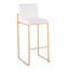 Fuji - Contemporary Design High Back Barstool