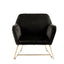 Keira - Accent Chair With Metal Base