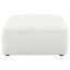 Sunny - Square Upholstered Ottoman - Ivory