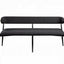Jaramillo - Chenille Bench - Black