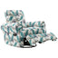Manual Swivel Recliner Rocker Chair With Adjustable Backrest