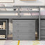 Loft Low Study Bed With Cabinet, Shelves And Rolling Portable Desk, Multiple Functions