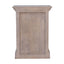 Glazed Bedside Table - Stone White