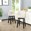 360 Degree Swivel Bar Stool With Stunning Nailhead Trim (Set of 2)