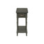 Accent Side Table, 2 Tier, Storage Drawer, Stylish Traditional Design