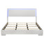 Strick & Bolton - High Gloss Panel Bed With LED Lights