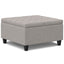 Harrison - Upholstered Coffee Table Storage Ottoman