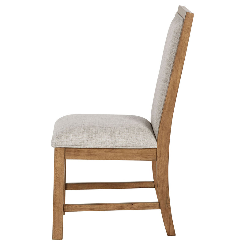 Survista - Upholstered Dining Side Chair (Set of 2) - Brown