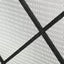 Minimalist Single Panel Iron Fireplace Screen With Diamond Design