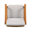 7 Piece Outdoor Patio Dining Set With & 6 Arm Chairs