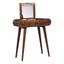 Mini Dressing Table With Foldable Mirror - Caramel