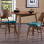 Oscar - Corner Table With 2 Cushion Chairs