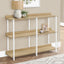 Accent Console Table For Entryway, 3 Tier Design