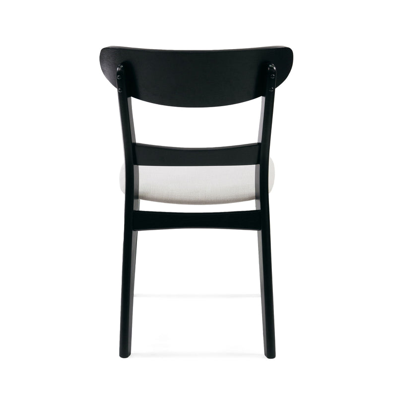 Modern Dining Chairs With Cushioned Seat (Set of 2)