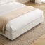 Linton - Upholstered Platform Bed With Curved Headboard