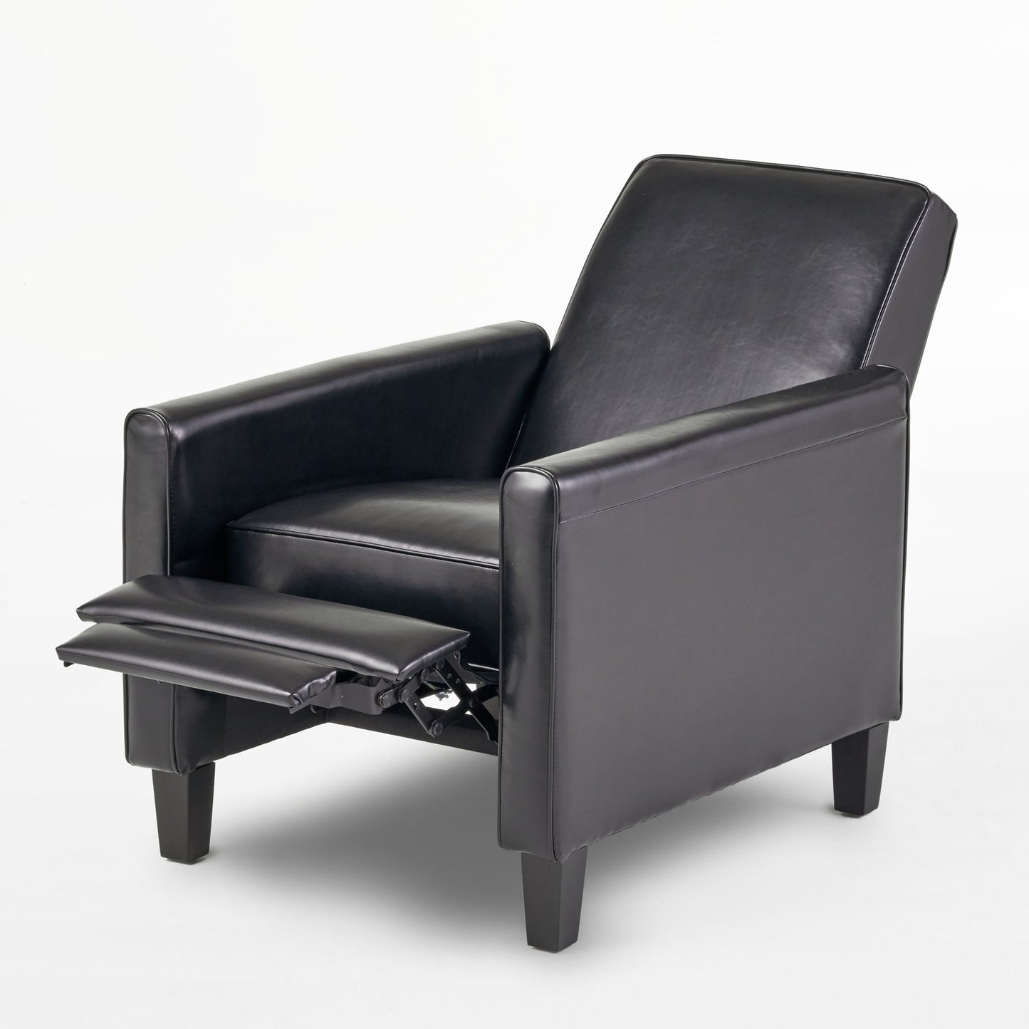 Upholstered Push Back Recliner Chair For Living Room