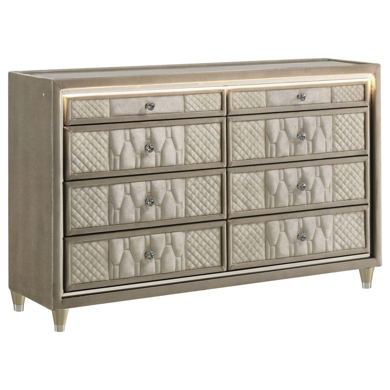 Mika - Bedroom Set With LED Lighting