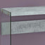 Accent Console Table For Entryway, Glossy Spacious Surface