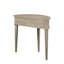 Vintage Inspired Storage Console Table With Fluted Doors