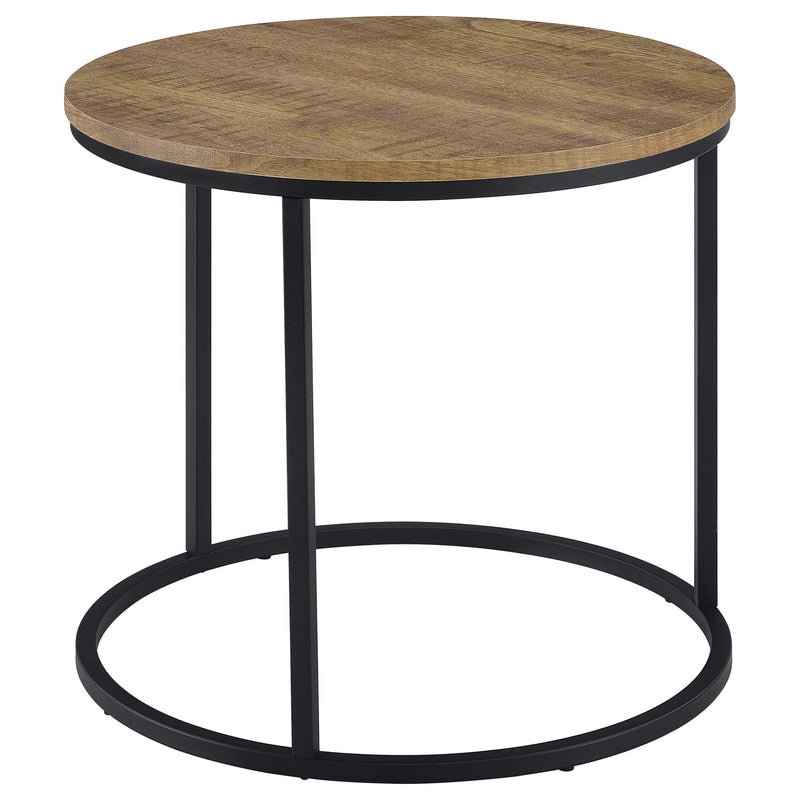 Arrize - Round Side End Table - Mango Color