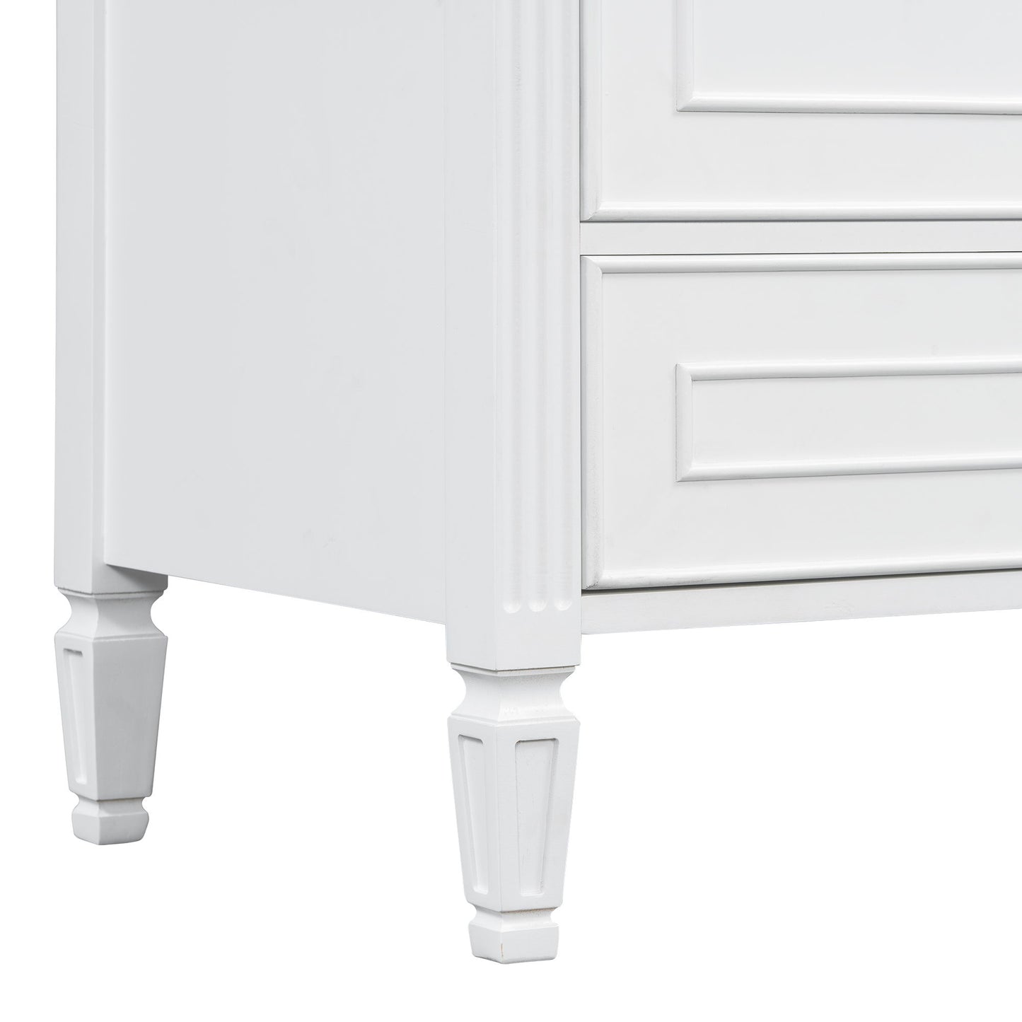 Freestanding Vanity With 1 Drawer & 2 Soft Close Doors With Door Mounted Storage