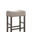 Martha II - 7 Pieces Counter Height Dining Room Set - Gray