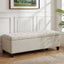Upholstered Storage Ottoman Bench
