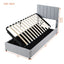 Upholstered Platform Bed With A Hydraulic Storage System