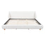 Modern Upholstered Bed Frame With Wingback Headboard