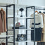 Fiona - Freestanding Walk-In Closet System - White - Wood