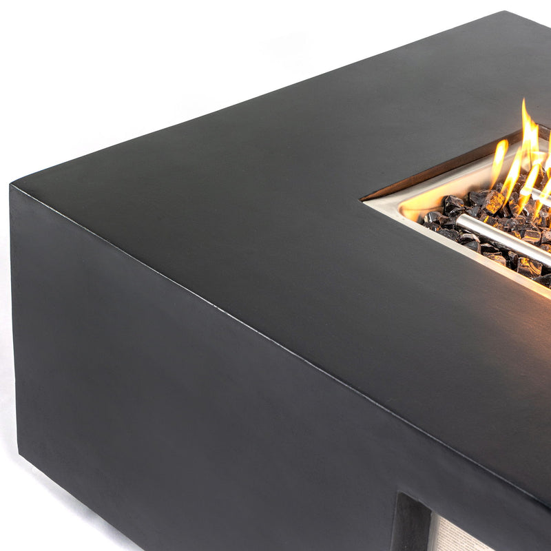 Mesa fogatero de propano/gas natural, 50,000 BTU - Carbón