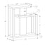 Accent Console Table For Entryway, Contemporary, Elegant Design