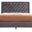 Upholstered Nailhead Trim Chic Bed
