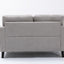 Damian - Woven Fabric Loveseat