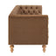 Chesterfield Sofa With Flared Arms For Living Room