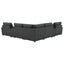 Modular Power Reclining With Lift Top Consoles, 7 Piece Configuration - Dark Gray