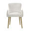 Qwin - Boucle Side Chair (Set of 2) - Beige
