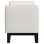 Thomas - Raised Arm Accent Bench - Ivory