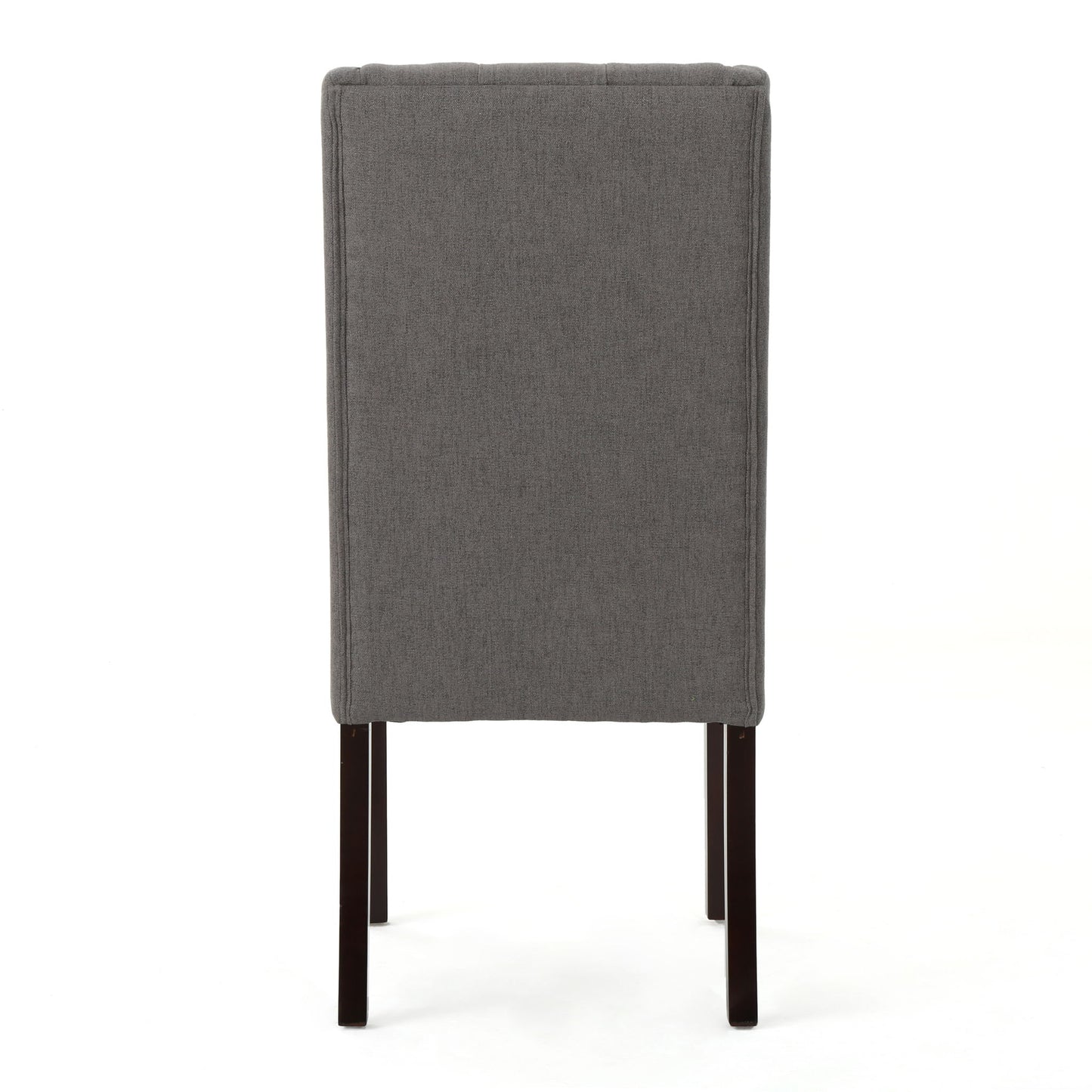 Sophisticated Tufted Dining Chair With High Back Design