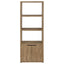 Noriega - 3 Piece TV Entertainment Center, Open & Concealed Storage - Wood