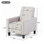 Upholstered Push Back Recliner Chair For Living Room