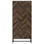 Gunderson - 8 Shelf Accent Cabinet - Oak