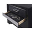 Transitional 2 Drawer Nightstand With Hidden Jewelry Tray