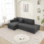 Jessica - Lamb Wool Sectional Sofa With Chaise