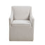 Traditional Skirted Dining Arm Chair
